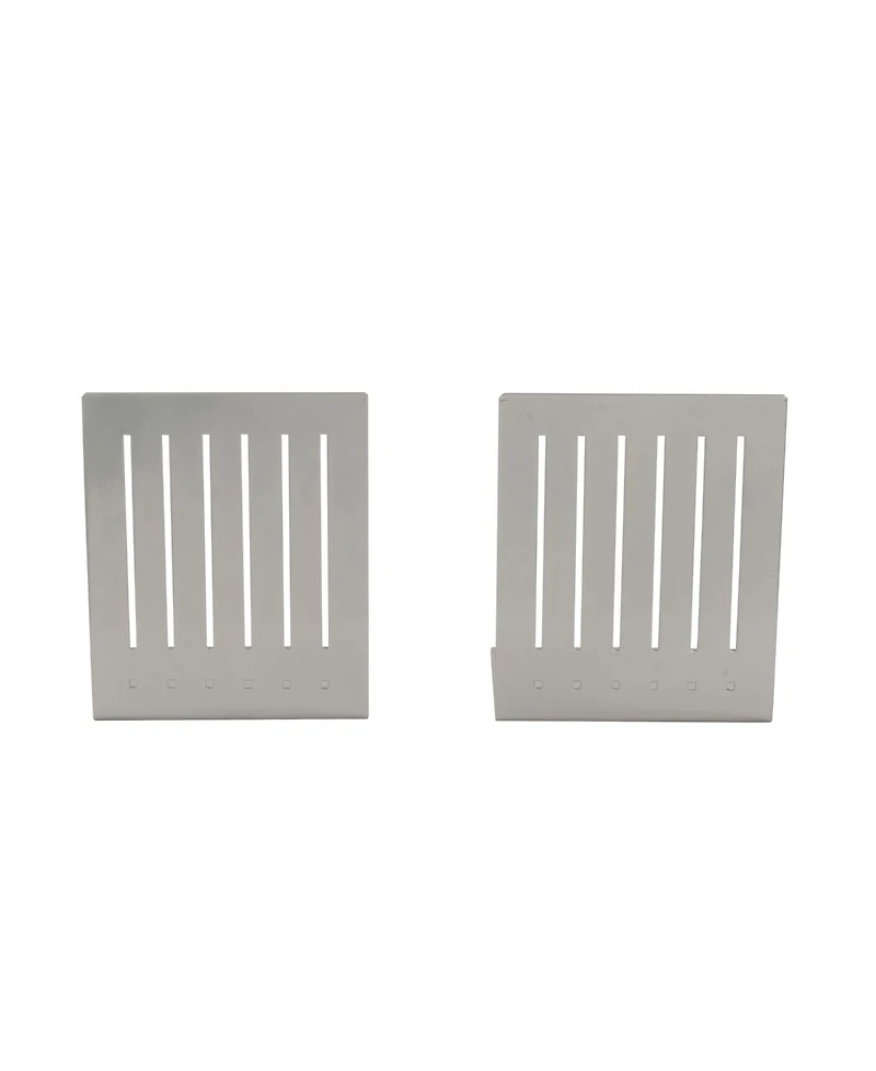 Spectrum Diversified Rectangle Bookends, Set Of 2