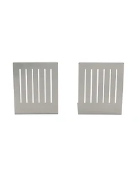 Spectrum Diversified Rectangle Bookends, Set Of 2
