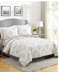 Modern Heirloom Chambers Quilt Set, Full/Queen