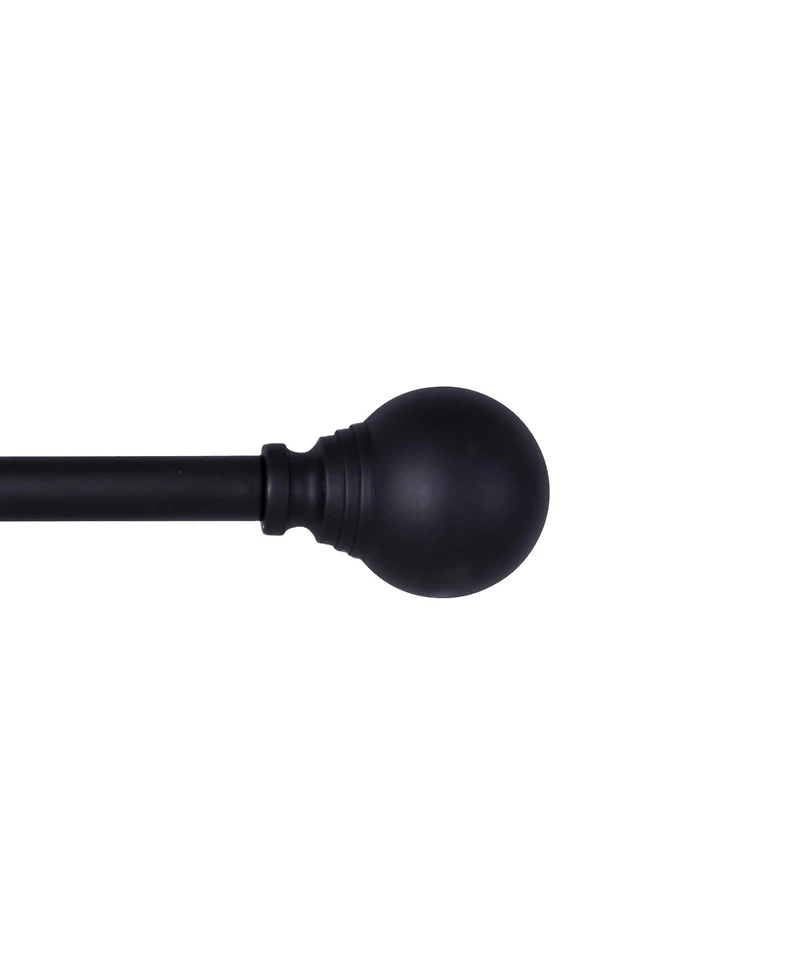 Kenney Fast Fit Easy Install Dryden 5/8" Decorative Window Curtain Rod