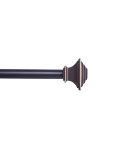 Kenney Fast Fit Easy Install Mission 5 8 Decorative Window Curtain Rod