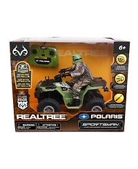Nkok Realtree 1-8 Scale Rc Polaris Sportsman Xp 1000 with Turbo Boost Rider