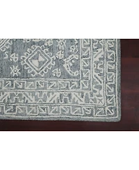 Amer Rugs Boston Bos-61 Slate 7'6" x 9'6" Area Rug
