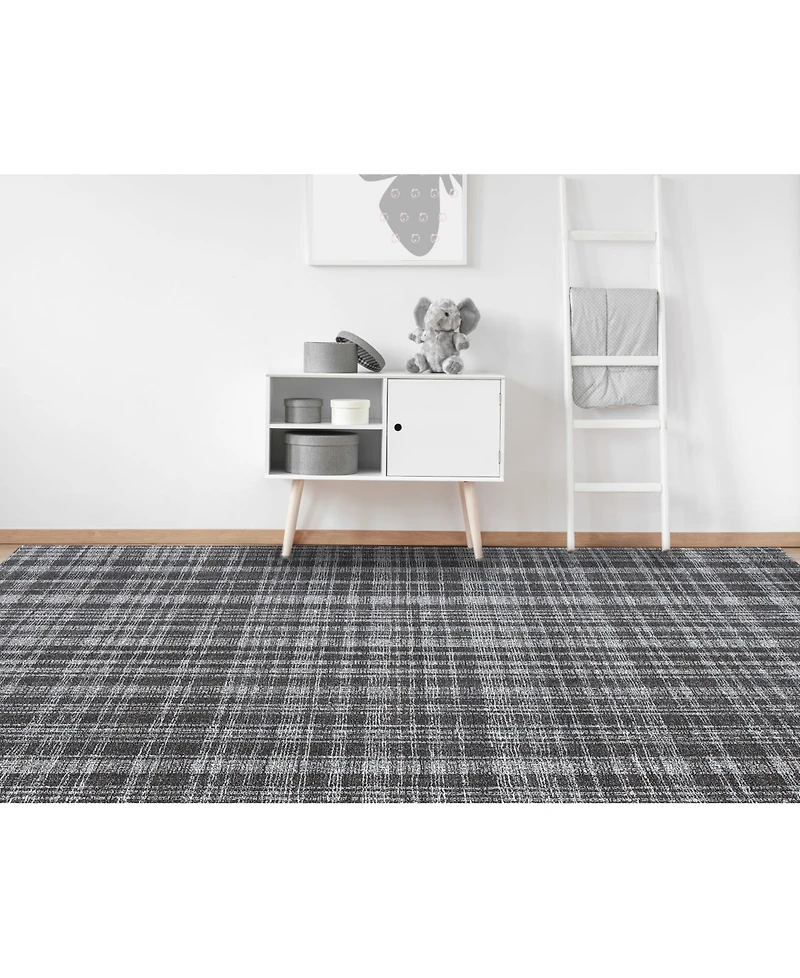 Amer Rugs Laurel Lau-12 Charcoal 2' x 3' Area Rug