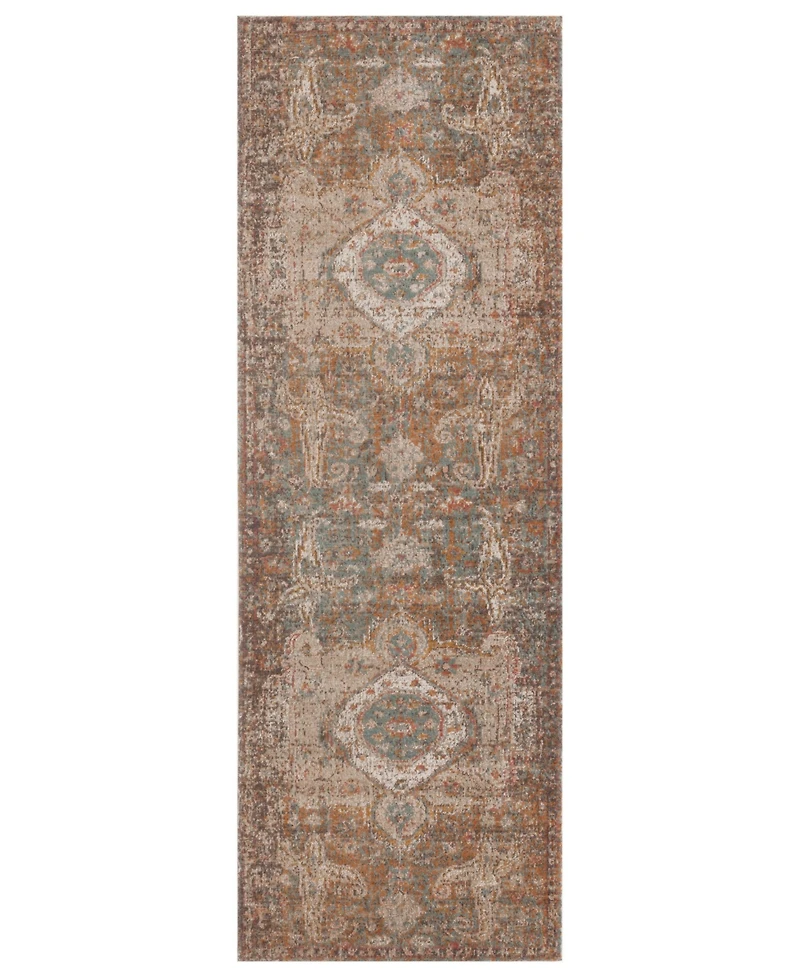 Amer Rugs Eternal Ete-11 Taupe 2'7" x 7'6" Runner Rug
