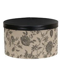 Round Hat Boxes, Set of 3