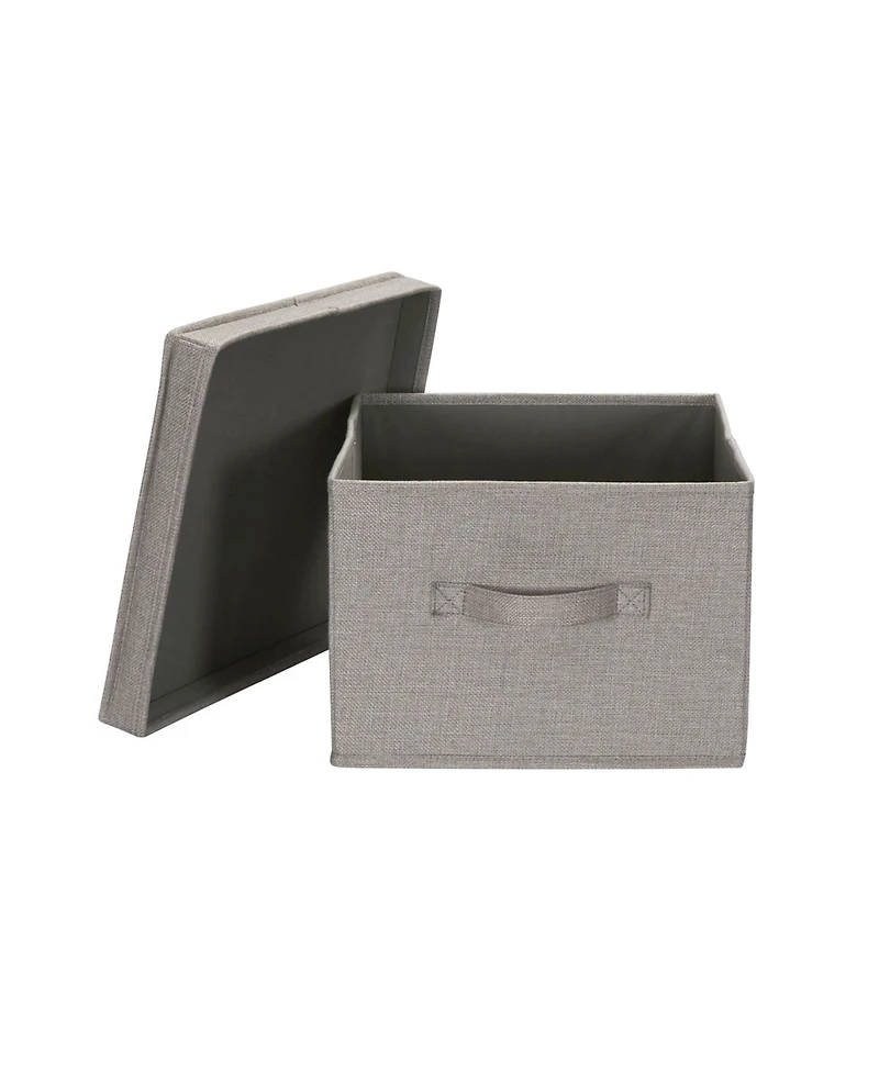 Household Essentials Large Fabric Storage Bins 2 Pack