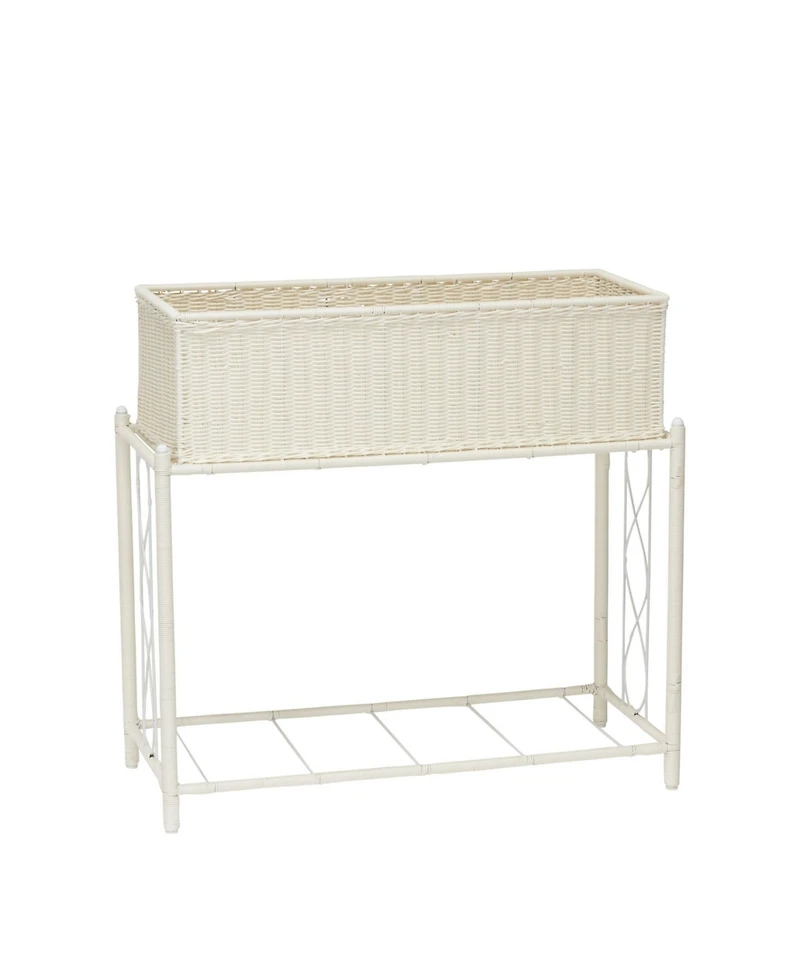 Resin Planter with Tray