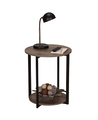 Household Essential Ashwood Low Side Table