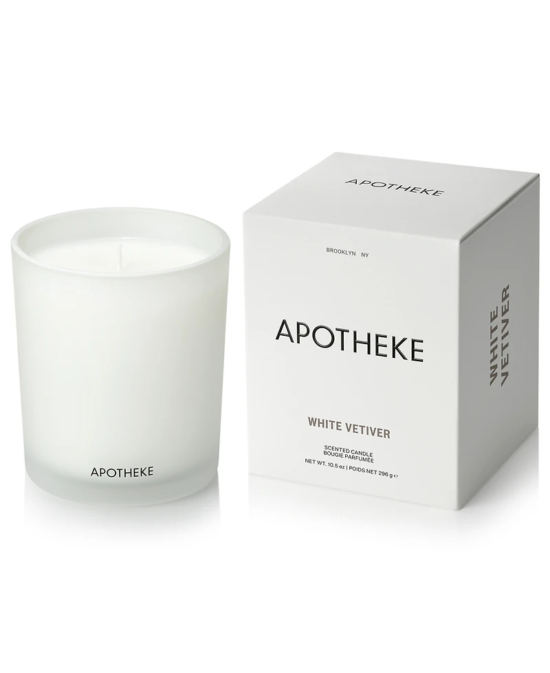 Apotheke White Vetiver Candle, 10.5 oz.