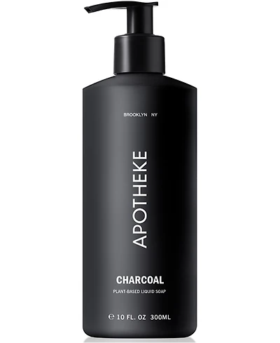 Apotheke Charcoal Liquid Soap, 10-oz.
