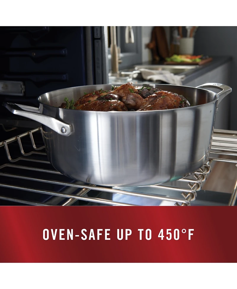 Calphalon Premier Stainless Steel 5-Qt. Saute Pan & Lid