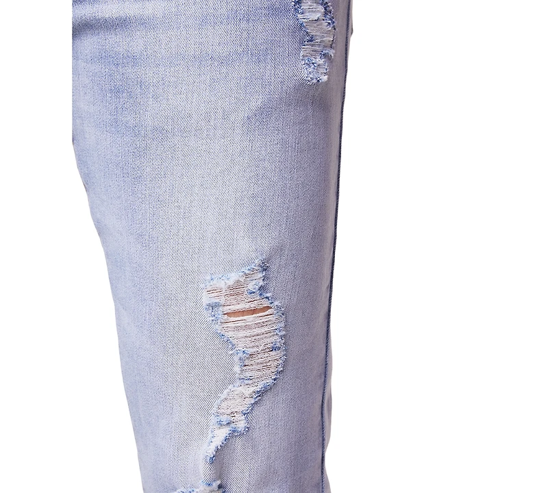 Lazer Men's Skinny Fit Stretch Jeans