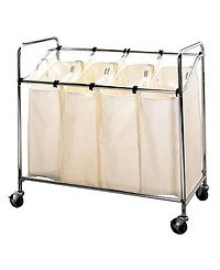 Chic Rolling Laundry Sorter