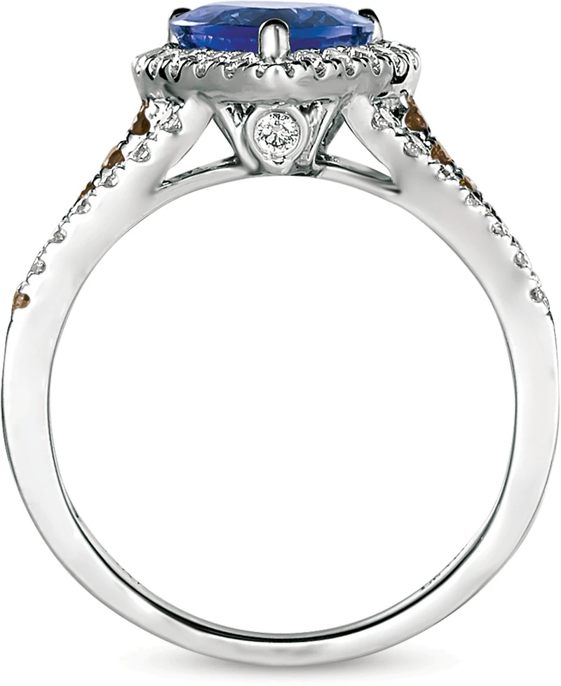 Le Vian Blueberry Tanzanite (2 ct. t.w.) & Diamond (5/8 Ring 14K White Gold (Also available Rose and Gold)