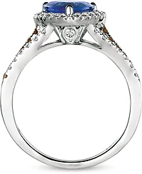 Le Vian Blueberry Tanzanite (2 ct. t.w.) & Diamond (5/8 Ring 14K White Gold (Also available Rose and Gold)