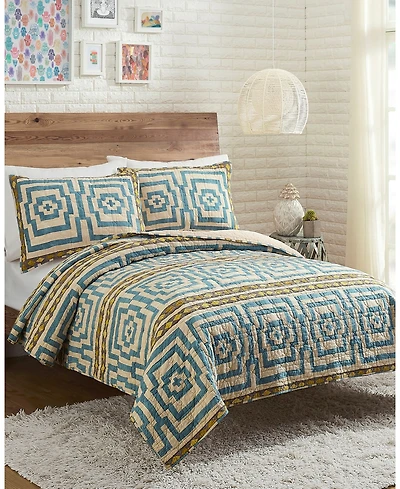 Justina Blakeney by Maker's Collective Hypnotic 3-Pc. Quilt Set