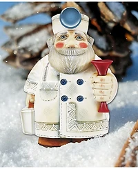 Designocracy Doctor Santa Wooden Decor