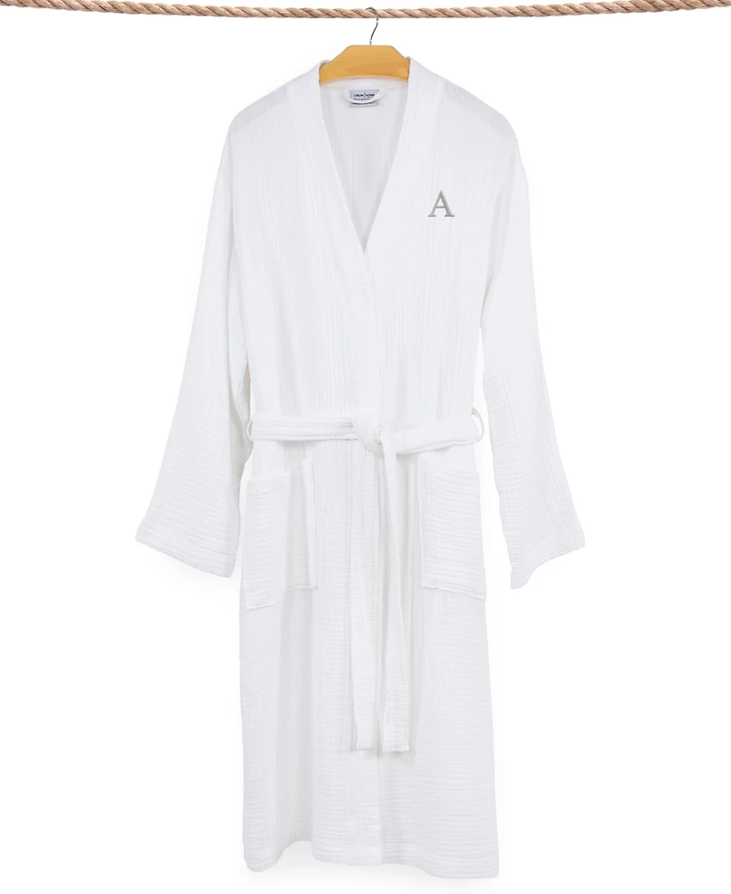 Linum Home Smyrna Personalized Hotel/Spa Luxury Robes