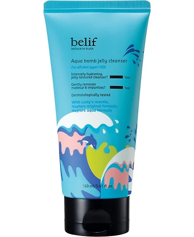belif Aqua Bomb Jelly Cleanser, 5.41-oz.