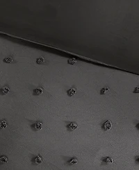 Intelligent Design Brooklyn Jacquard Cotton 5-Pc. Duvet Cover Set, Twin/Twin Xl