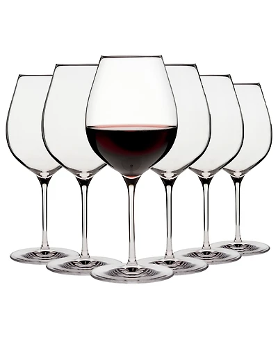 Karen MacNeil Flavor First, Set of 6 Bold & Powerful Wine Glasses
