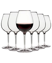 Karen MacNeil Flavor First, Set of 6 Bold & Powerful Wine Glasses