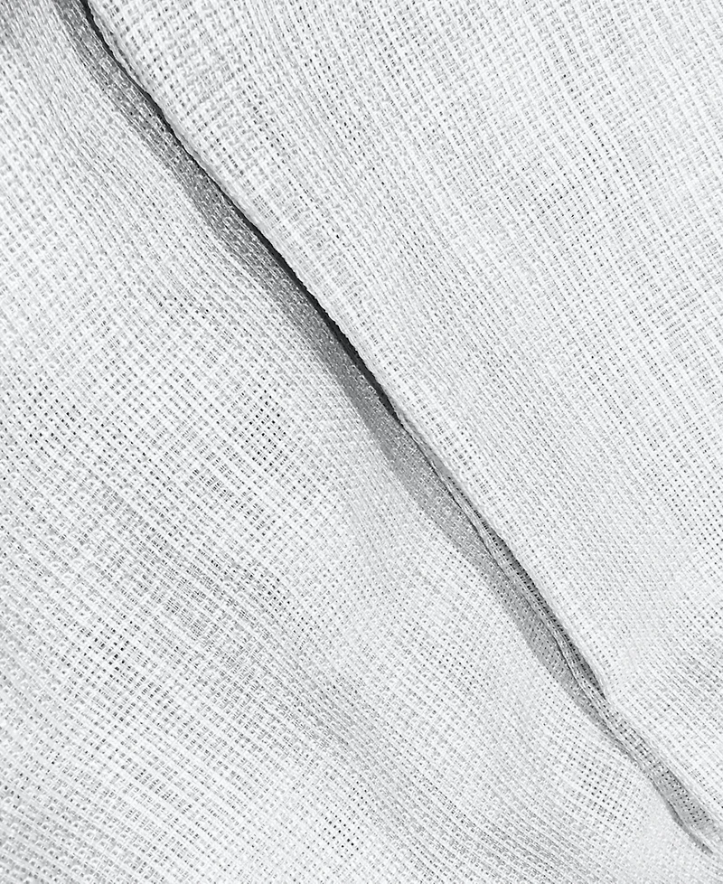 Dainty Home Spectrum Solid Textured Box Weave Light Filtering Grommet Curtain Panel Pair, 76" W x 84" L