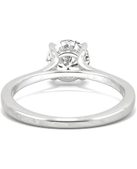 Charles & Colvard Moissanite Engagement Ring (1-5/8 ct. t.w. Dew) 14k White Gold