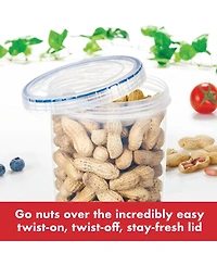 Lock n Lock Easy Essentials 20-Pc. Twist Food Storage Containers, Created for Macy's