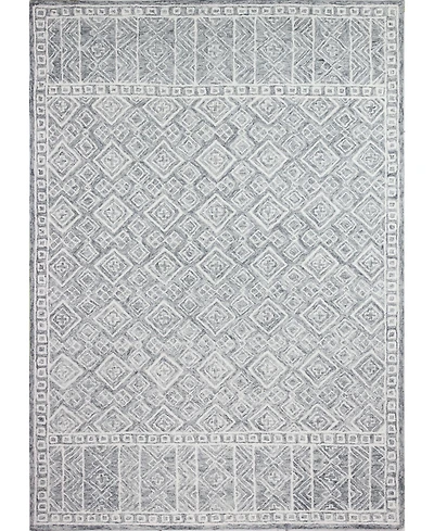 Closeout! Bashian Taron Val-09 Slate 3'6" x 5'6" Area Rug