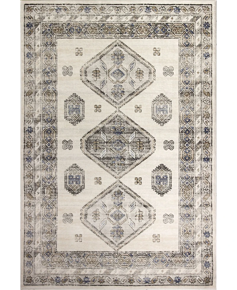 Closeout! Bashian Mesa Mes-03 Ivory 3'6" x 5'6" Area Rug