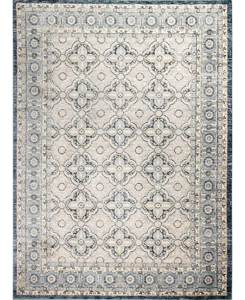 Closeout! Bashian Plymouth Ply-06 Gray 2'6" x 8' Runner Rug
