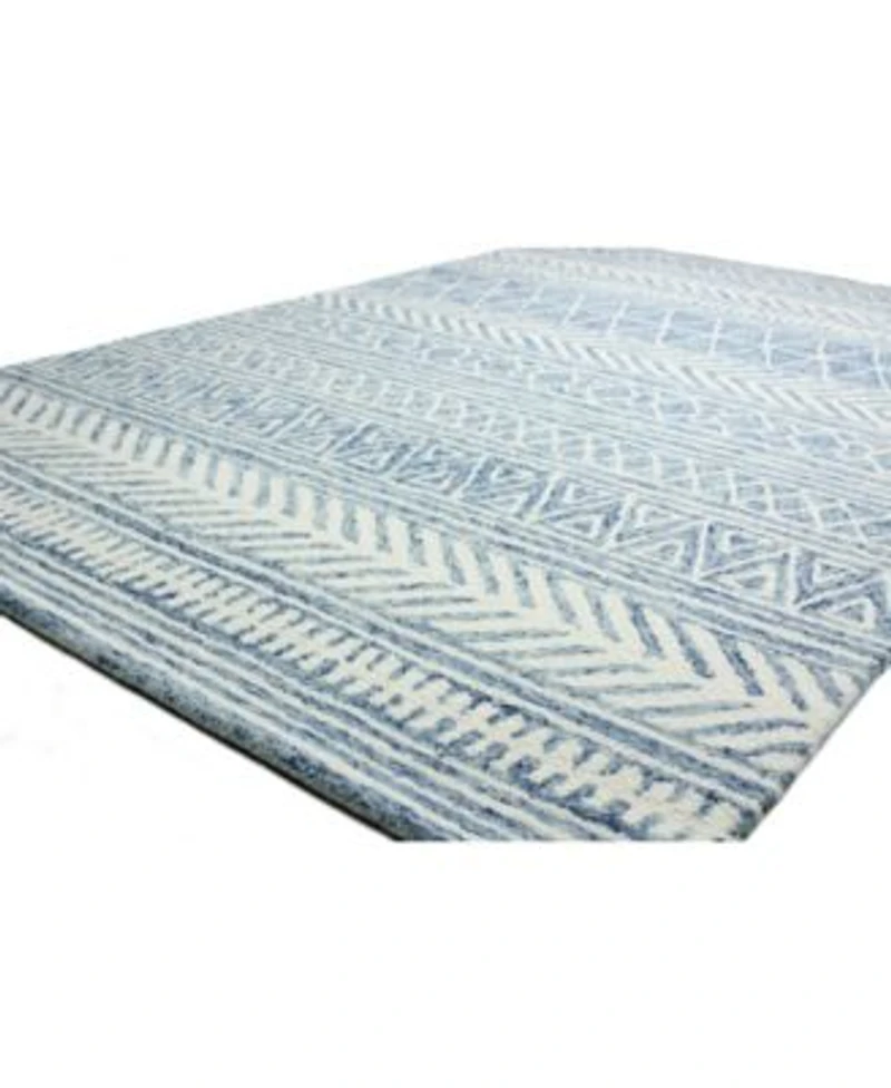 Bashian Taron Val 08 Denim Rug