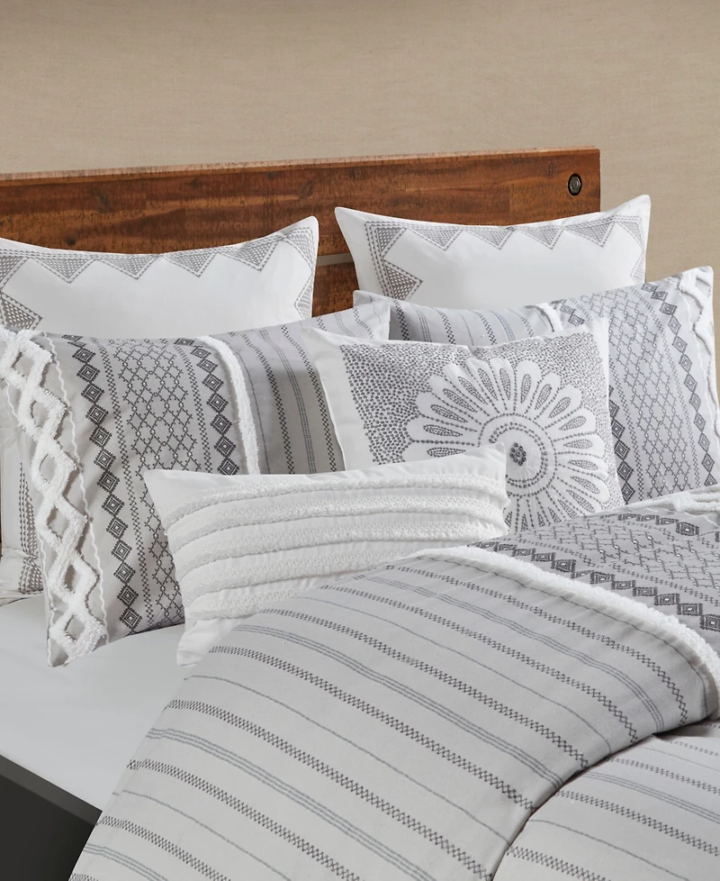 Ink+Ivy Imani 3-Pc. Duvet Cover Set, Full/Queen
