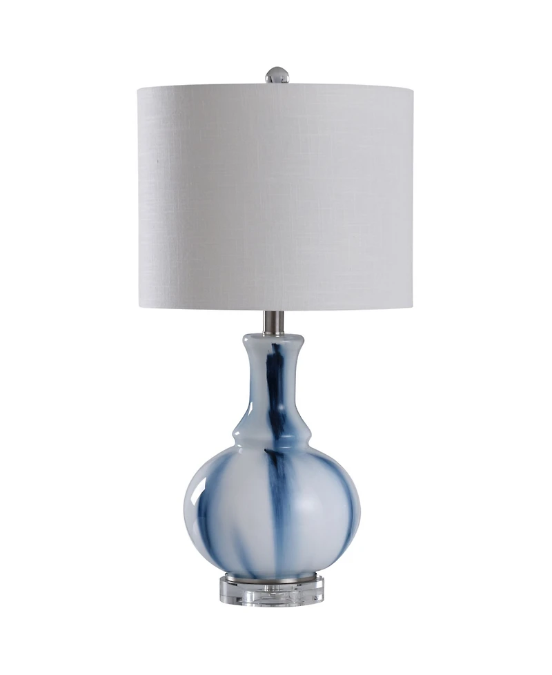 StyleCraft Unique Glass Table Lamp