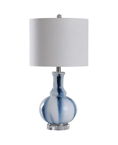 StyleCraft Unique Glass Table Lamp