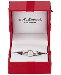 Diamond (1-1/2 ct. t.w.) Channel-Set Bridal Set 14K White, Yellow or Rose Gold