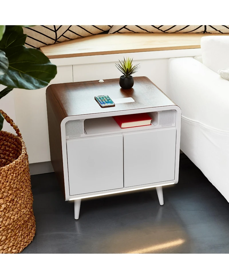 Closeout! Sobro Smart Storage Side Table with Cooling Drawer