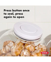 Oxo Cookie Jar, 3 Qt. Pop Container