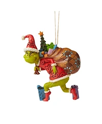 Jim Shore Tiptoeing Grinch Ornament