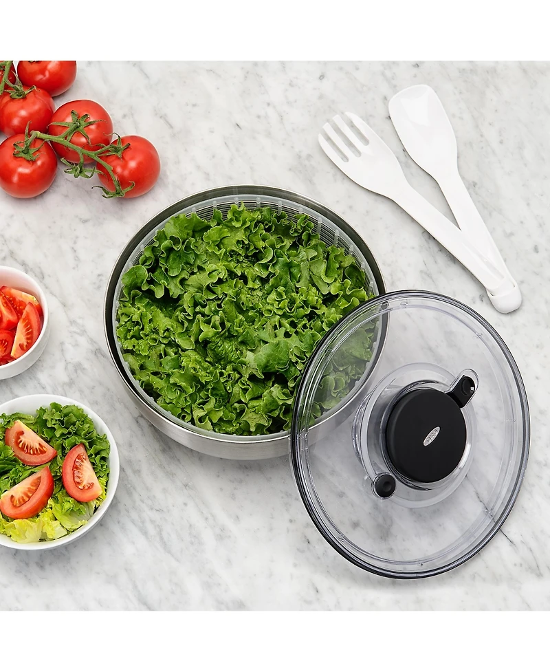 Oxo Stainless Steel Salad Spinner