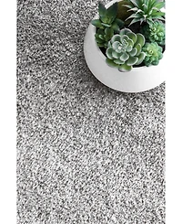nuLoom Gynel OZAS01B Silver 5'3" x 7'6" Area Rug