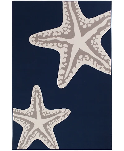 Closeout! Northern Weavers Vera Sea Star Duo 7'10" x 9'10" Outdoor Area Rug