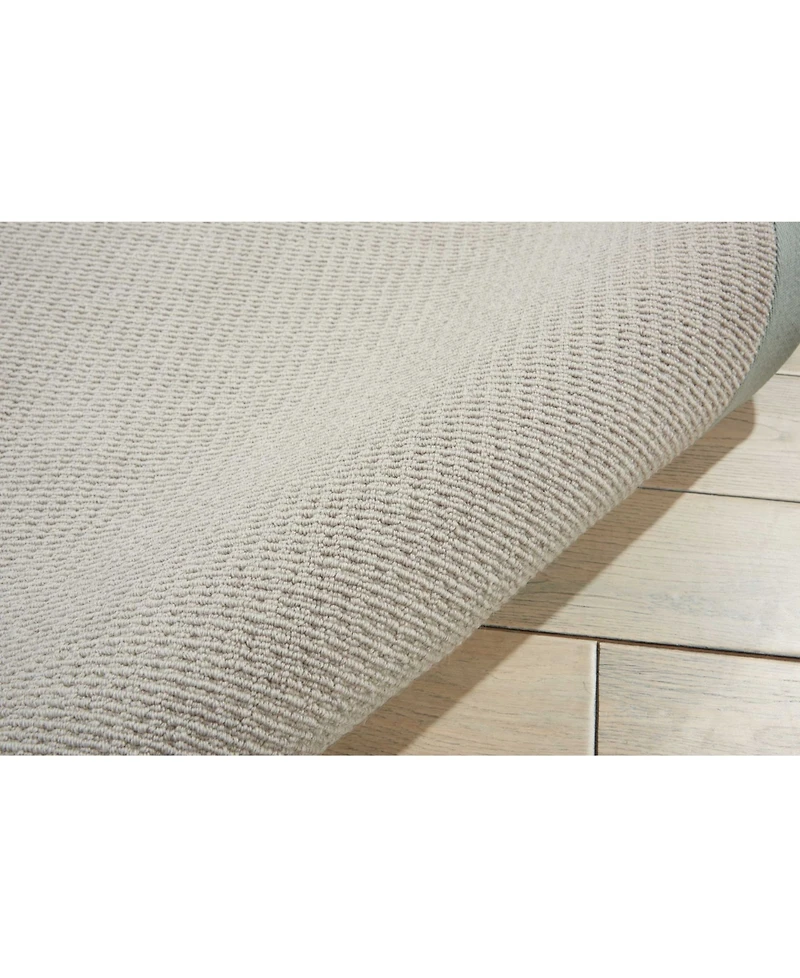 Nourison Home Sisal Soft SSF40 Gray 5' x 8' Area Rug