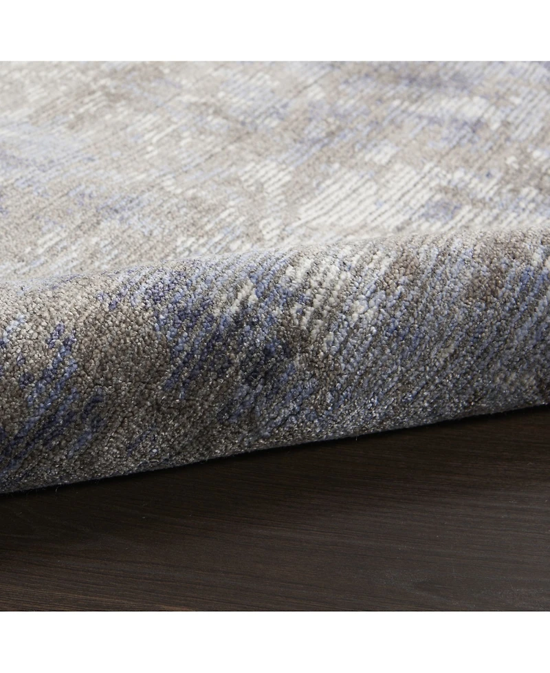 Nourison Home Lucent LCN03 Gray 7'9" x 9'9" Area Rug