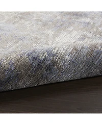 Nourison Home Lucent LCN03 Gray 7'9" x 9'9" Area Rug