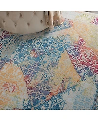 Nourison Home Ankara Global ANR04 Ivory 4' x 6' Area Rug