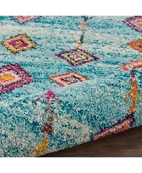 Closeout Nourison Home Nomad Nmd04 Aqua Rug