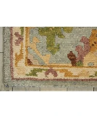 Nourison Home Tahoe Ta13 Teal Rug